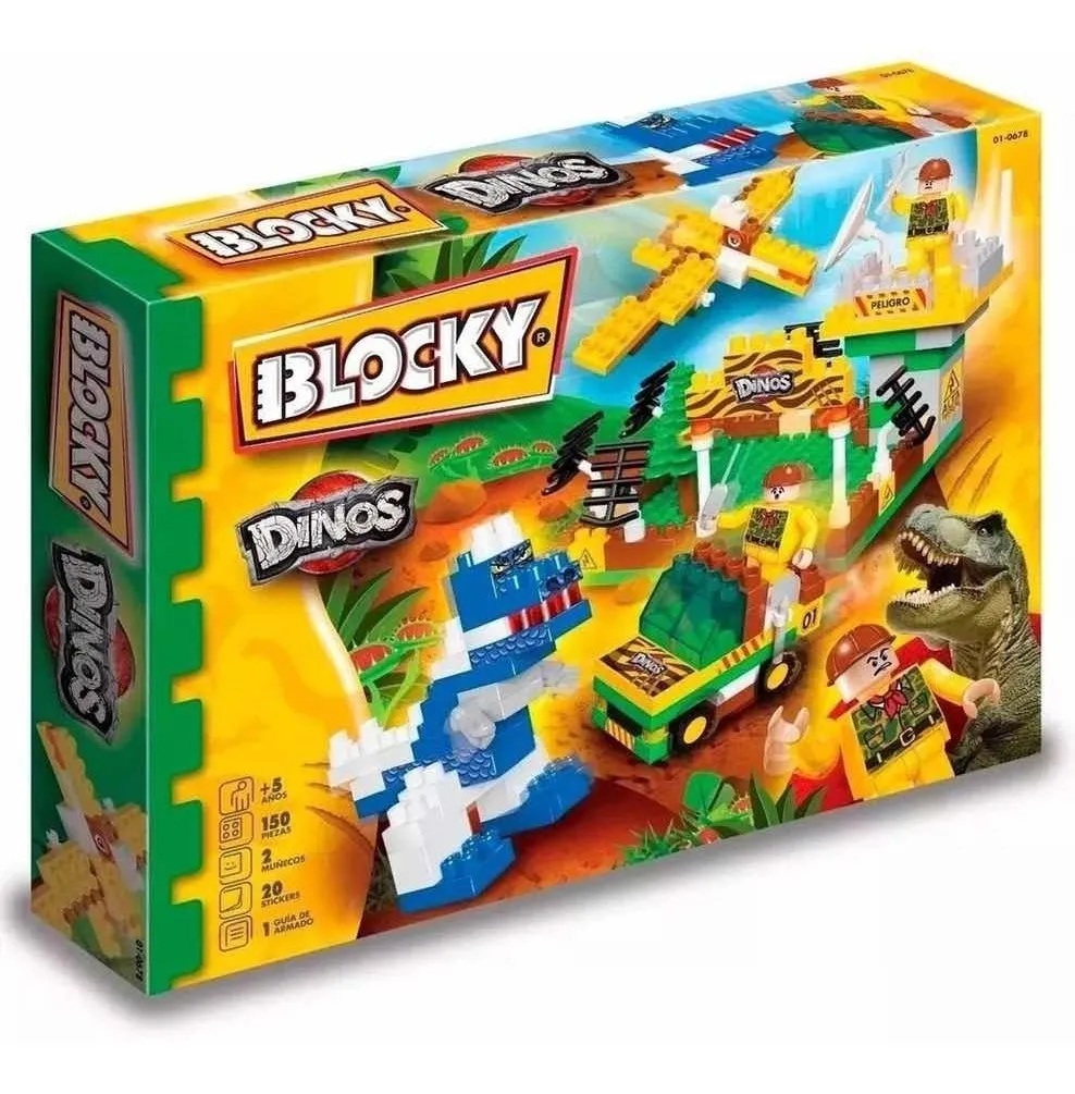 Blocky - Dinosaurios 150 Piezas